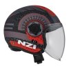 Kask Motocyklowy NZI Ringway 2 Duo Antera Antracite Red Matt